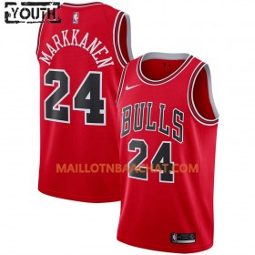 Maillot NBA Chicago Bulls Lauri Markkanen 24 Nike 2019-20 Icon Edition Swingman - Enfant